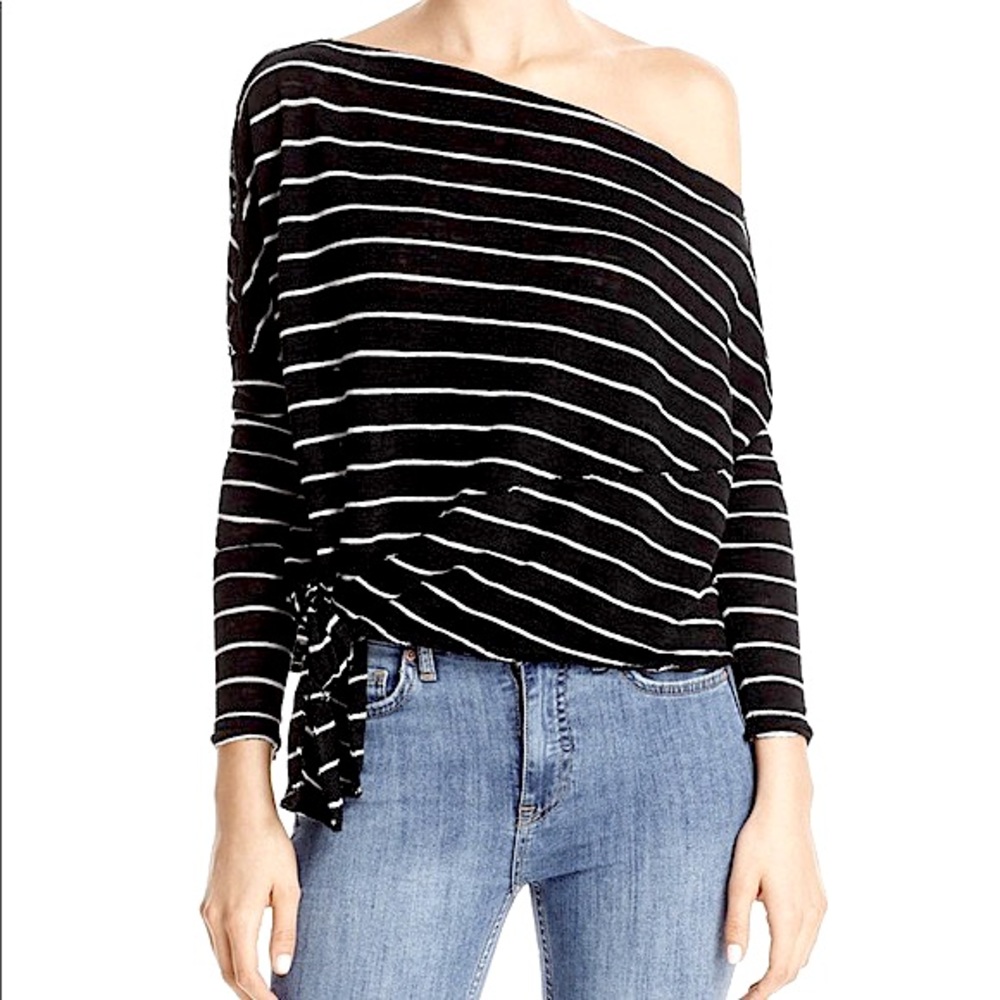 Free People Asymmetrical Knot Top